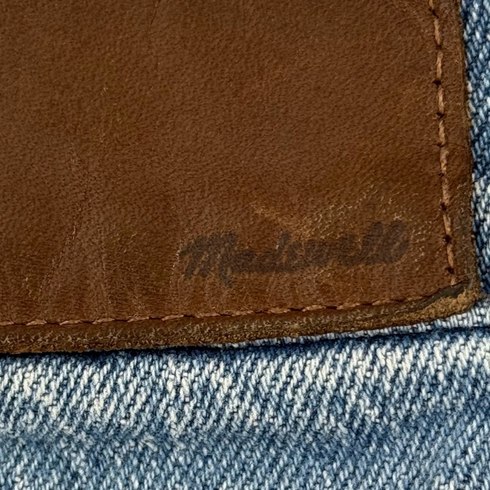Madewell The Perfect Vintage Jean 27T | High Rise Straight | Raw Hem - Picture 13 of 16